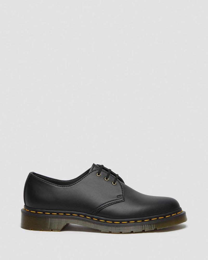 Men's Dr Martens Vegan 1461 Felix Oxfords Shoes Black | AU 618LIS